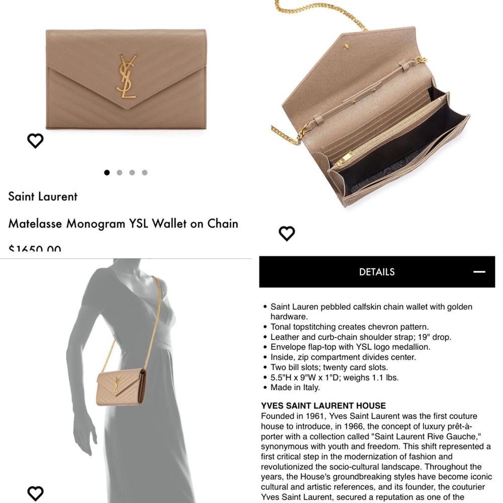 Saint Laurent Monogram WOC - Picture 6 of 8